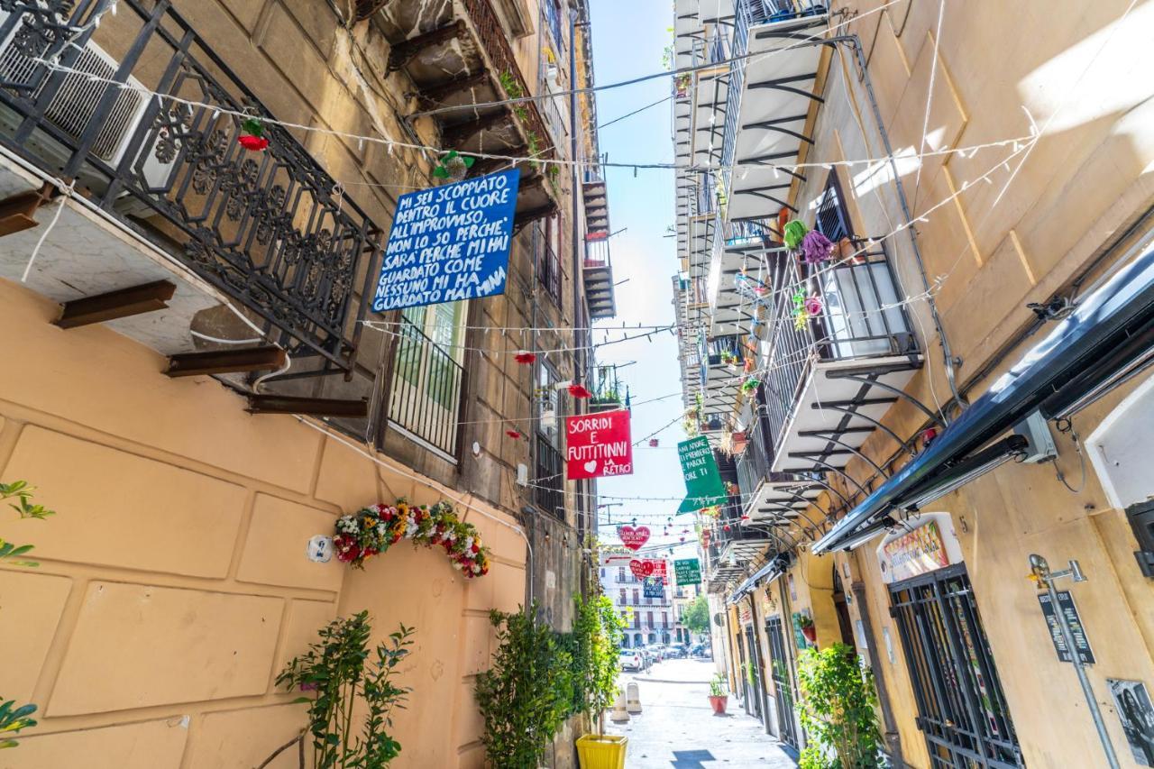 Ferienwohnung Le Stanze Del Conte Palermo Exterior foto
